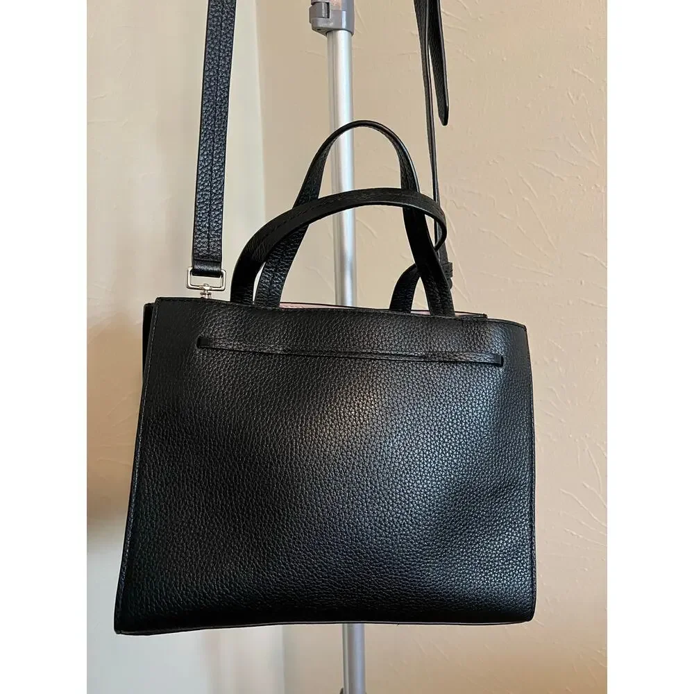 Kate Spade Black Small Tote with Crossbody Strap